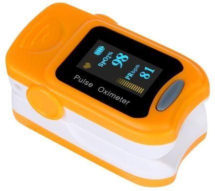 Generic FS20A Finger Pulse Oximeter Meter Health Care Recording - Orange