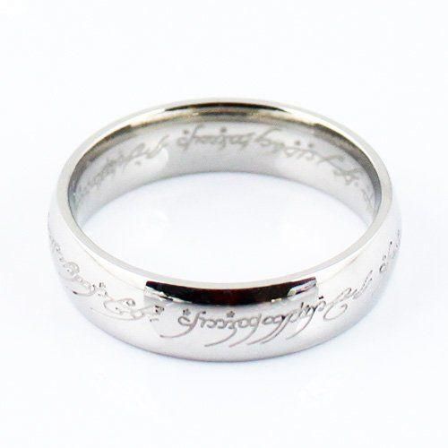 Lord Of The Ring  Film Ring , Stainless, Size 13