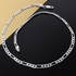 necklace 4MM 16-30 Chains collares summer jewelry