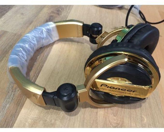 HDJ-1000 Professional DJ Headphones-Gold Edition