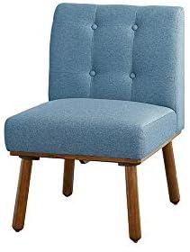 A to Z Furniture - Simple Living Playmate Armless Accent Chair in Blue Color