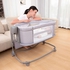 Mastela BLUETOOTH COT AUTOMATIC SWINGING TWO HEIGHTS GRAY SCRATCHED