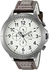 ARMANI EXCHANGE Aeroracer Chronograph Leather Watch - Brown - AX1757