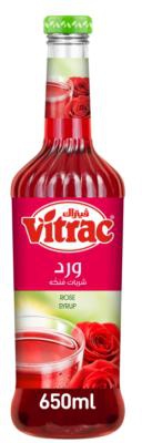Vitrac Rose Syrup 650 ml