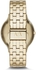 Armani Exchange Capistrano Women's Gold Dial Stainless Steel Band Watch - AX5409