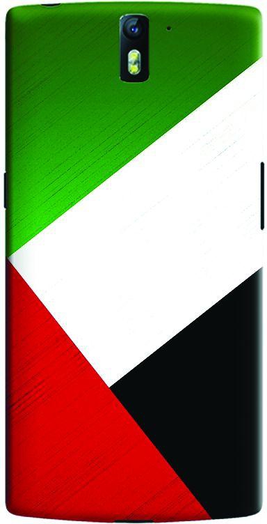 Stylizedd OnePlus One Slim Snap Case Cover Matte Finish - Flag of UAE
