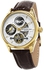 Stuhrling Casual Watch for Men - Leather, Brown, 657.03