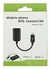 Otg Connect Kit Micro USB OTG Cable Adapter- Dark Black
