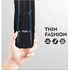 Pa Naji Slim Fit - Imported Canvas Washable - Black Slim Bag for laptop 15.6 inch -slim shape on back-Black