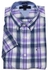 Tommy Hilfiger Mens Short Sleeve Custom Fit Button Down Plaid Shirt