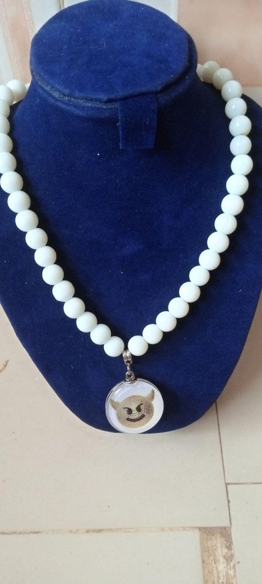 Premium Stone Bead Necklace For Men