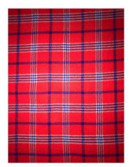 Fashion Traditional Maasai Wear Maasai Shuka Throw Blanket