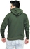 OneHand Hoodie Melton Cotton - Olive
