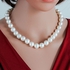 Fashion Chain, Necklace And Luxury Pearl Women's Collier Trend