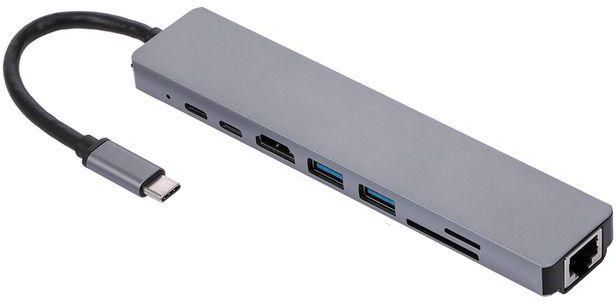 8IN1 USB-C Multi-function Laptop Docking Station Converter