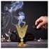 electric incense burner for bakhoor, Golden Metal Electric Incense Burner Enhance Your Space with Aromatherapy Elegance (Gold )