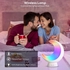 TABLE LAMP ECOLOR Smart Table Lamp, Rechargeable Dimmable Moon RGB Lamp