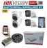 Hikvision 4 Turbo Hd CCTV Cameras Full System Kit With 1TB Harddisk