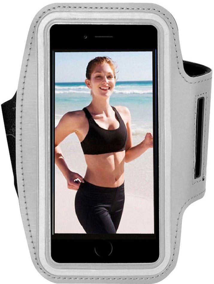 Fashion Gym Workout Sport Arm Band neoprene Cover Coque For Iphone 6 Plus 5.5 inch Grey [TLB-169]