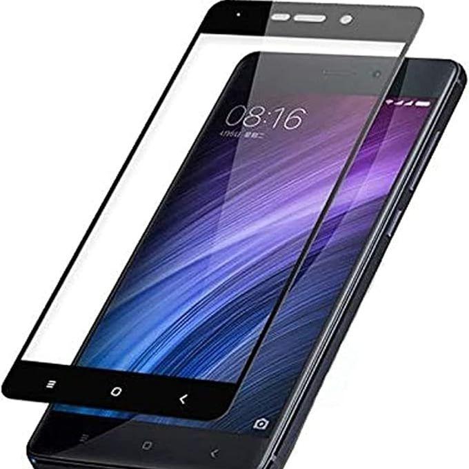 Dragon 5D Screen Protector Curved Glass - Full Adhesive Covering The Entire Screen For Xiaomi Redmi Note 4 / Note 4X -Black