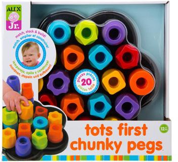 Tots First Chunky Pegs