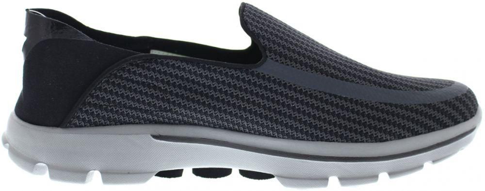 Skechers 54043-Ccbk Go Walk 3 Walking Shoes for Men - Charcoal, Black