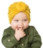 Fashion Turban Baby Hat Baby Headwear Turban -YELLOW Yellow