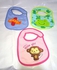 For Baby Girls Bib Gift Set - 3 Pieces