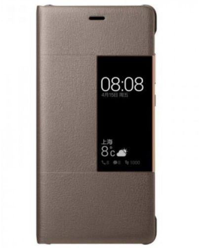 Huawei Smart View Flip Cover for Huawei P9 Plus - Brown