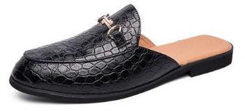 Men Leather Half Shoe