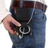 Vintage Men Leather Phone Case Cover Iphone7 6Pack Belt Waist Bag Wallet Card Holder #5.1inch Black 4.7