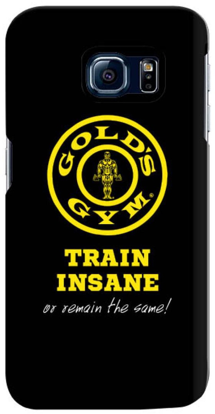 ستايليزد Stylizedd  Samsung Galaxy S6 Edge Premium Slim Snap case cover Gloss Finish - Gold's Gym