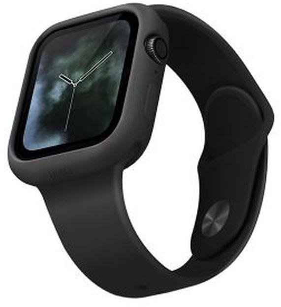 Uniq Uniq-40Mm-Linoblk - Lino Watch Case For Apple Watch 40Mm - Ash (Black)