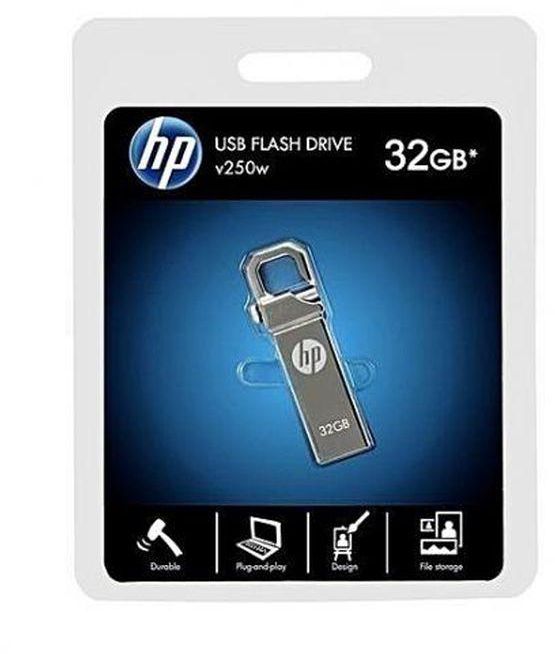HP 32GB Flash Disk, Drive v2050w - Silver.