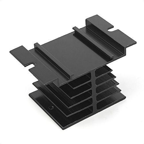 Generic New Aluminum Heat Sink For Solid State Relay Ssr Small Type Heat Dissipation