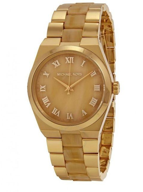 Michael Kors MK6152 Gold-Plated Stainless Steel Watch - For Women - Gold
