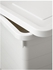SOCKERBIT صندوق تخزين مع غطاء - أبيض ‎38x76x30 سم‏