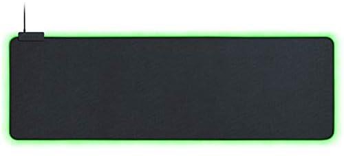 Razer Goliathus Extended Chroma Gaming Mousepad: Customizable RGB Lighting - Soft, Cloth Material Balanced Control & Speed Non-Slip Rubber Base Classic Black
