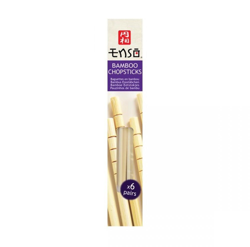 Enso Bamboo Chopstick Set (6 Pairs)