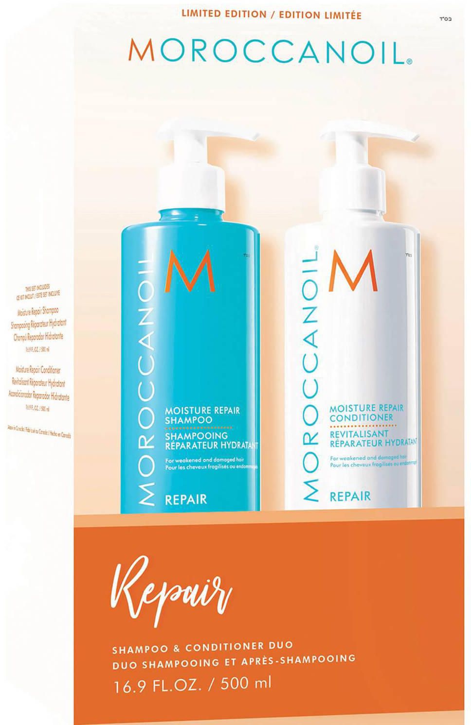 Moroccanoil Moisture Repair Shampoo & Conditioner Duo (2x500ml)