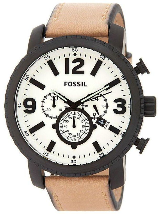 Fossil Casual Watch For Men Analog Leather - BQ2051