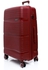Crossland Burgundy 24 Inch Trolley Luggage,TSA Lock , Expandable Double Zipper