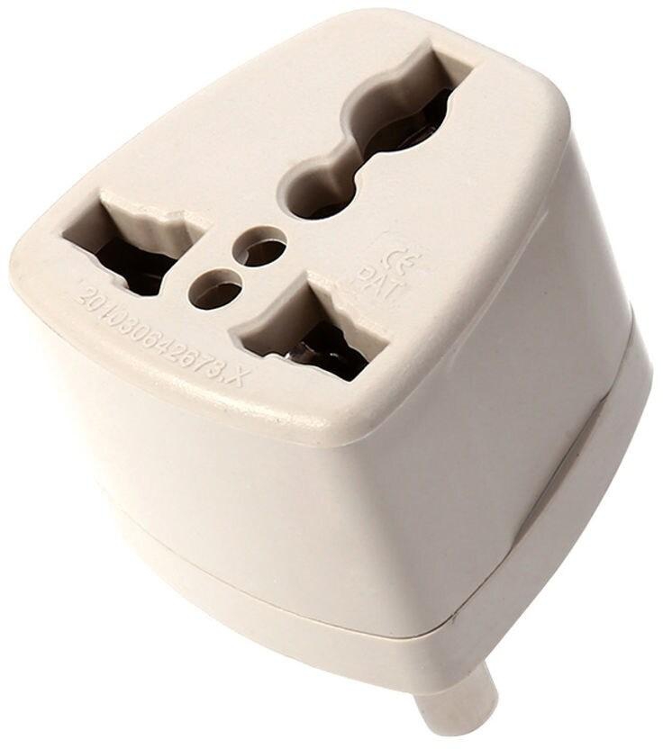 Generic Universal Us/Eu/Uk Socket To Au Plug Power Adapter White