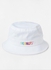 قبعة بتصميم دلو مزينة بطبعة شعار "Peanuts" أبيض