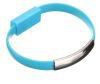 iPhone USB Charging Cable Bracelet Blue