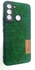Tecno Pop 5 Pro Leather Classy Protective Cover Case - Green.