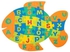 Fluffy Bear Eva Foam - ABC Fish Puzzle