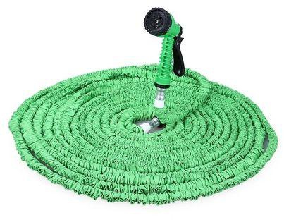 Generic 150FT Expandalble Garden Water Pipe With 7 Modes Spray Nozzle - Green