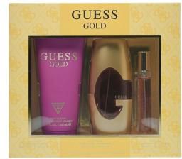 Guess Gold For Women Set Edp 75ml+ Edp 15ml + Bl 200ml (New Pack)