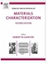 Concise Encyclopedia Of Materials Characterization: (Advances In Materials Science And Engineering) ,Ed. :2